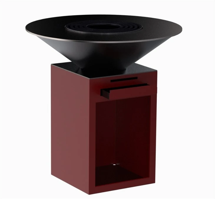 Fire Pit With Cooking Grill