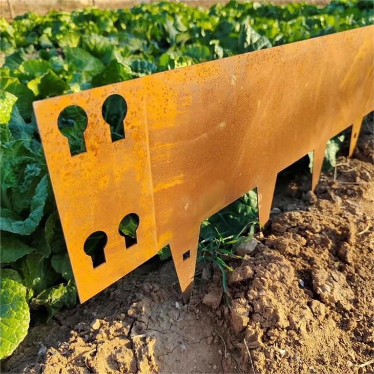 Flexiable Corten Steel Edging