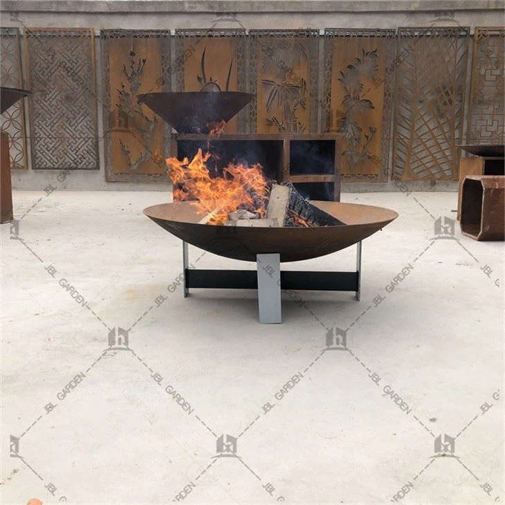 Round Large Patio Fire Pit