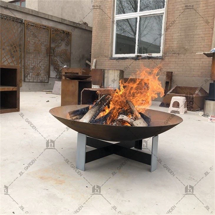 Round Large Patio Fire Pit