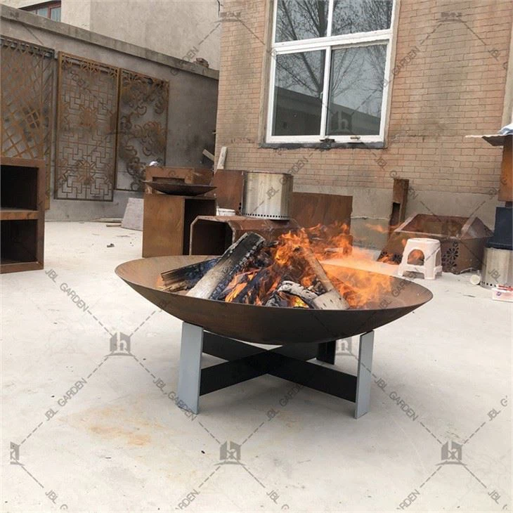 Round Large Patio Fire Pit