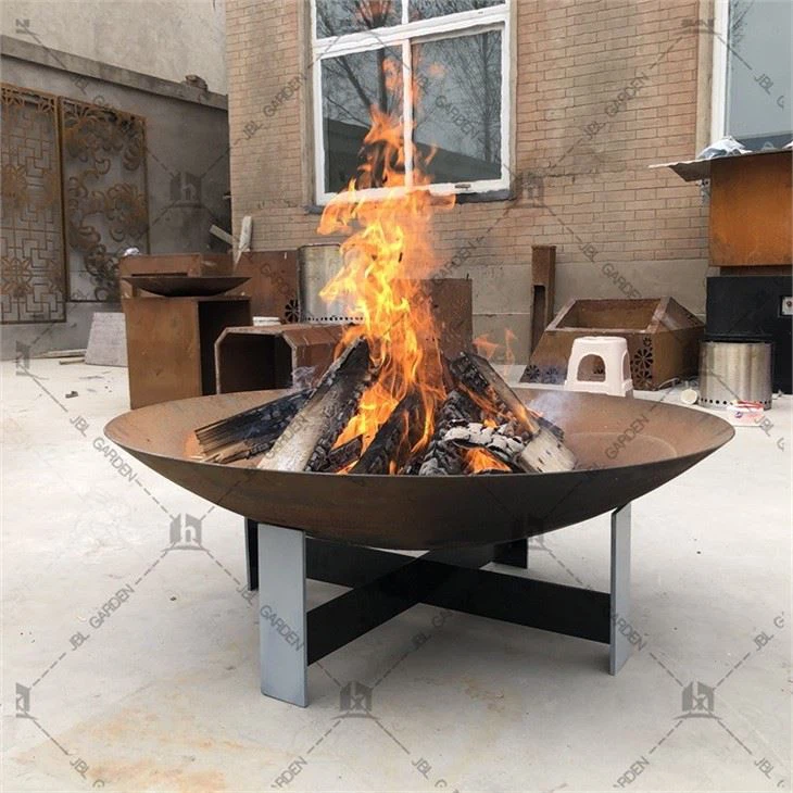 Round Large Patio Fire Pit