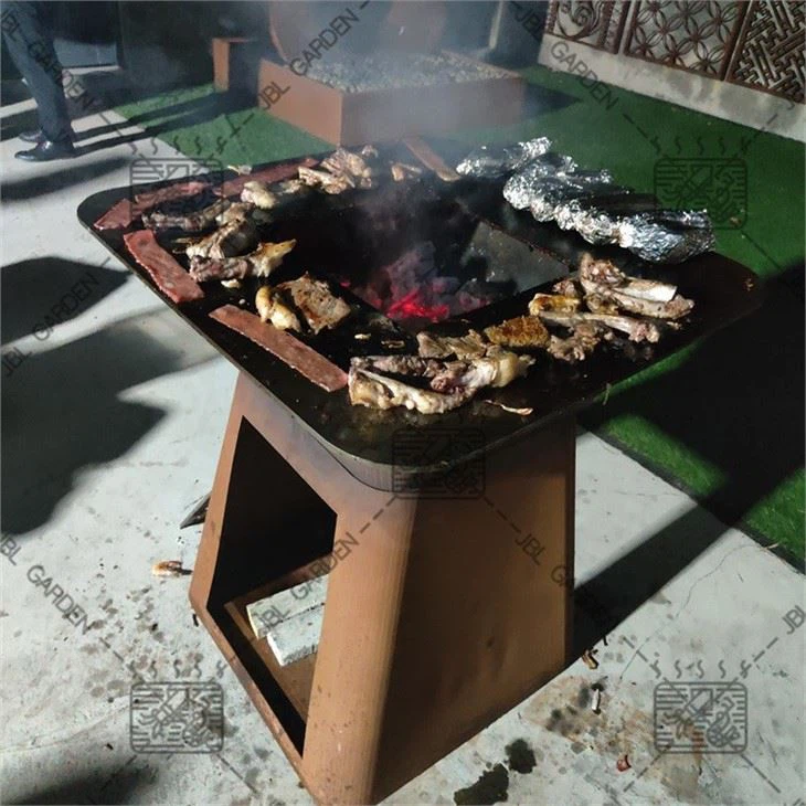 Rusty Metal Fire Pit