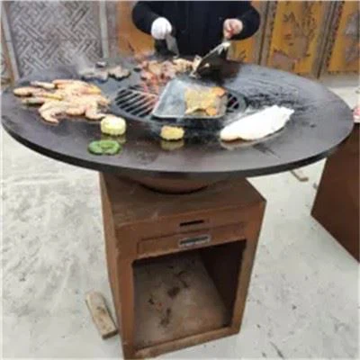 裏庭料理ファイアピット