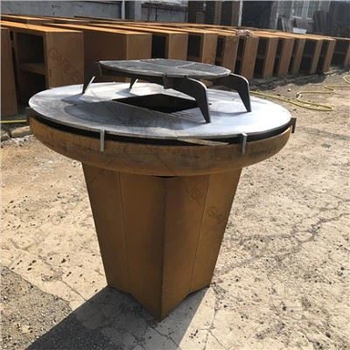 ファイヤーピットとバーベキューグリル