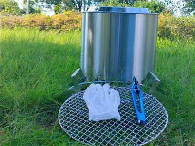 屋外キャンピング無煙15インチソロストーブ