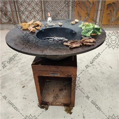 ラスティ コルテン BBQ グリル