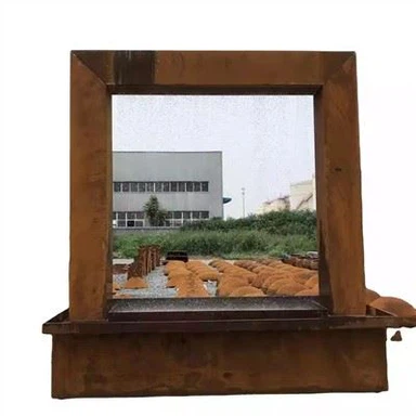 壁と水