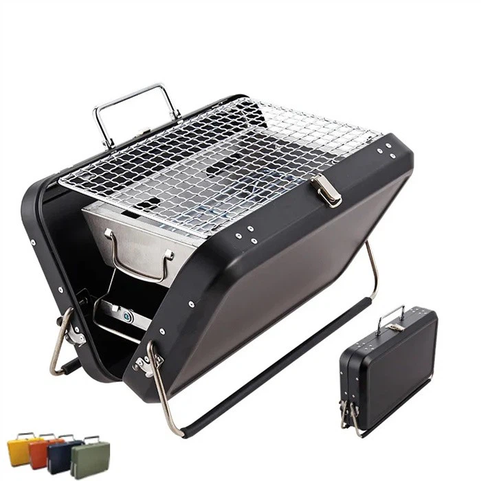 BBQ Grill With Suitcase Design For Party