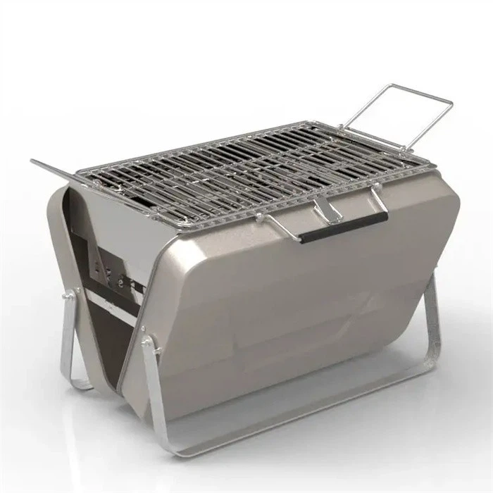 BBQ Grill With Suitcase Design For Party
