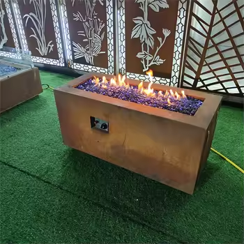 Outdoor Use Steel Gas Fire Pit