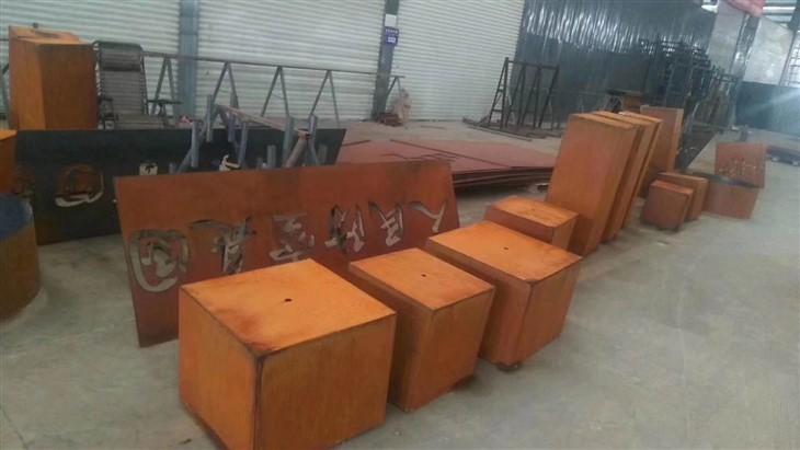Oxide Weathering Steel