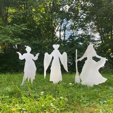 ハロウィーン屋外庭装飾投影